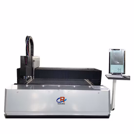 Machine de découpe Laser à Fiber CNC Ipg, coupeur de tôle en acier inoxydable doux, aluminium et cuivre, 1000W 2000W 3000W