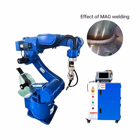 Robot de soudage à l'arc à suivi laser robuste avec poignet creux pour les solutions d'automatisation du métal